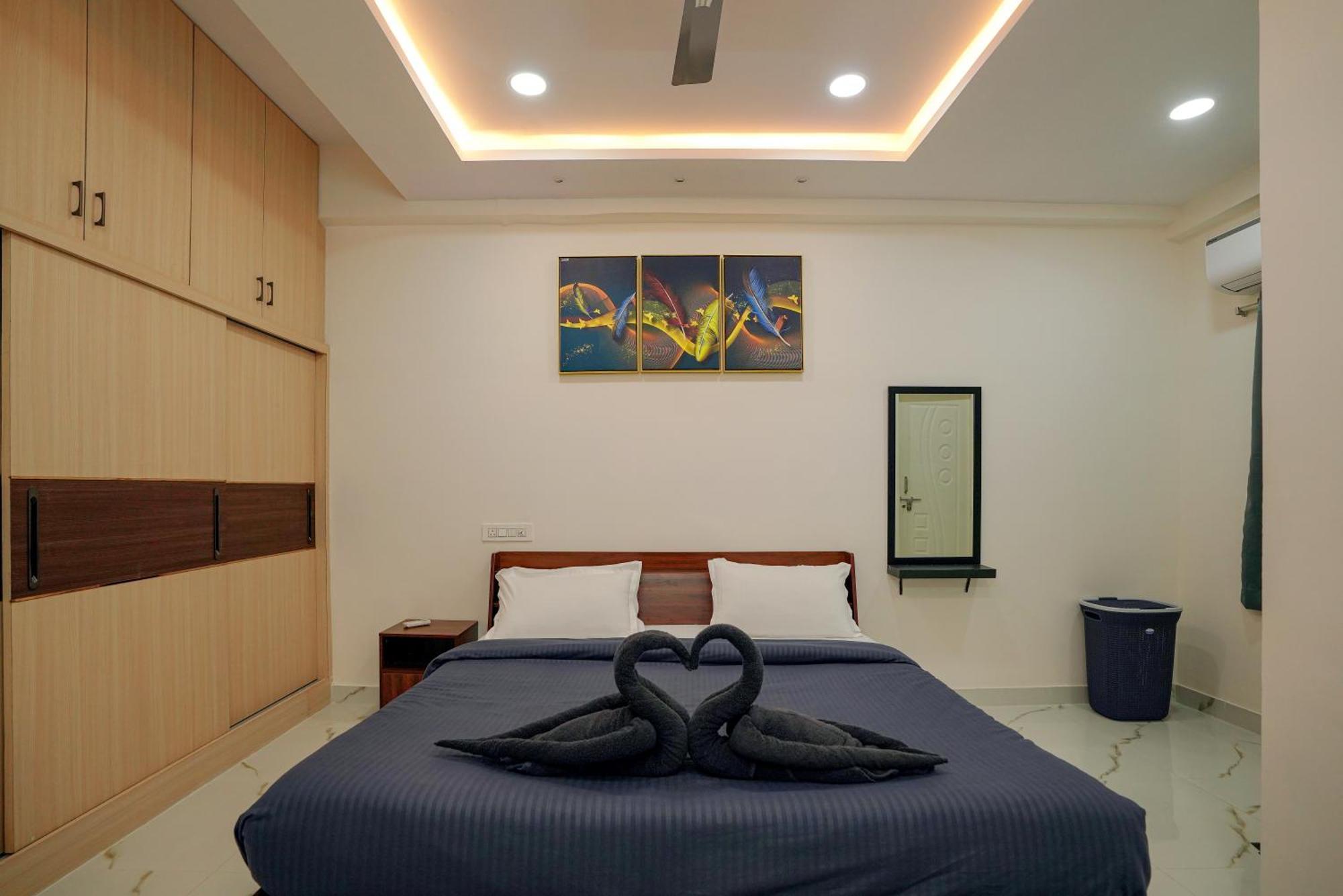N Cube Serviced Apartments Hyderabad Exterior foto